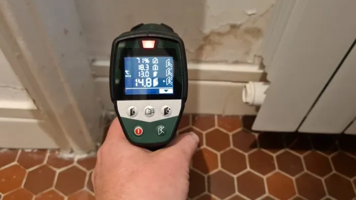 air ambiant humide, taux d'humidité