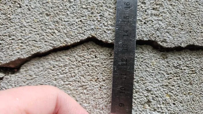 Expertise fissure structure horizontal Essonne Étiolles 91