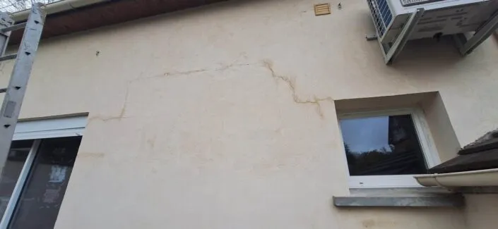 Expertise fissure grave escalier angle fenêtre maison Colomiers Haute-Garonne 31