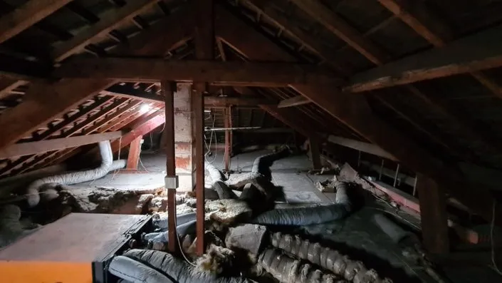 infiltration en l'absence d'écran sous-toiture